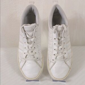 Adidas White Leather Neo VS Pace low Top Sneakers Women’s Size 6